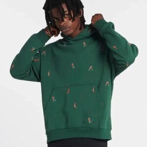 Nike Jordan MJ Jumpman Statement Fleece Pullover Hoodie DC9707-333 Sz L